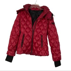 Diane Von Furstenberg Red Ski Puffer jacket, small